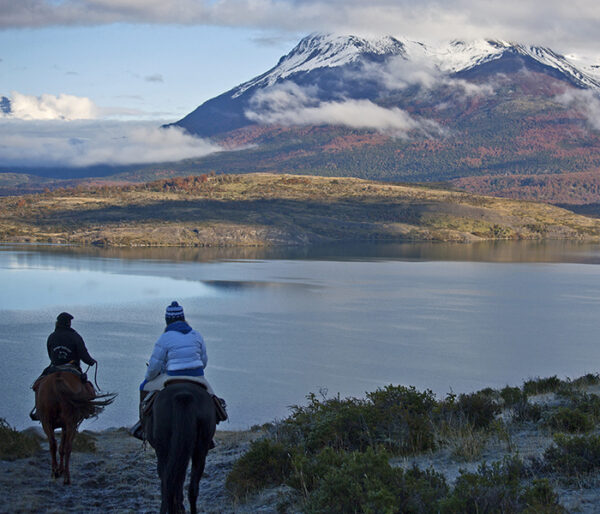 Cabalgata en la Patagonia