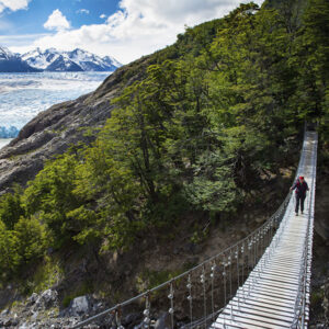 Puente colgante Parque Torres del Paine