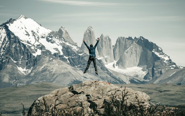 Vista de la Cordillera Torres del Paine